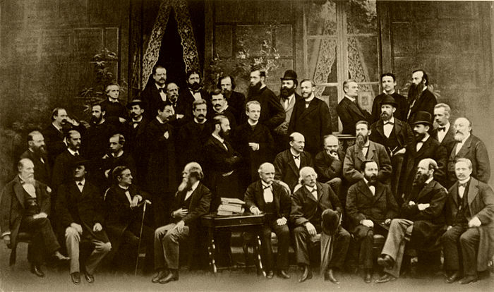 IMOleden op het congres van 1879.